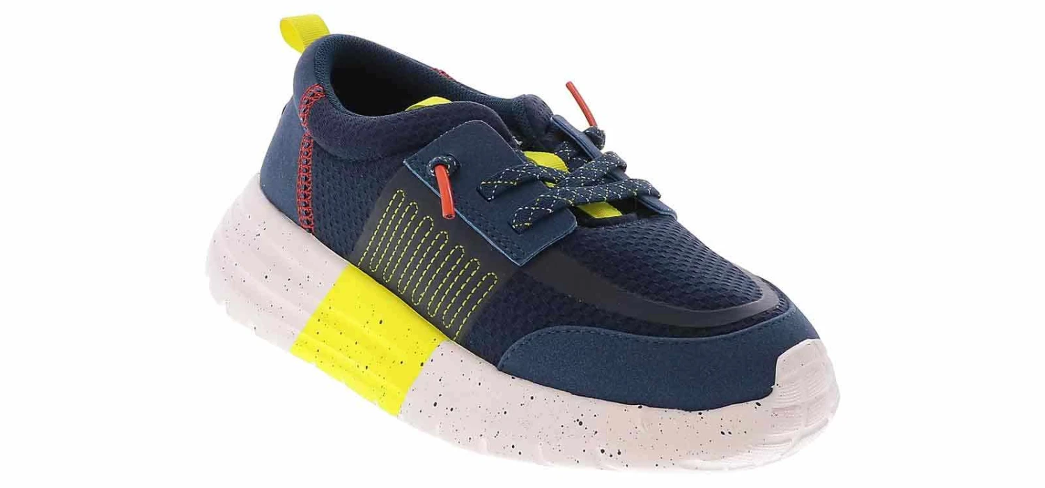 HEYDUDE Sirocco Play Sport Stripe Youth Boys’ (11-7) Athletic Shoe 1 HEYDUDE Sirocco Play Sport Stripe Youth Boys’ (11-7) Athletic Shoe