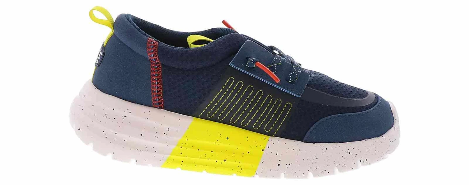 HEYDUDE Sirocco Play Sport Stripe Youth Boys’ (11-7) Athletic Shoe 2 HEYDUDE Sirocco Play Sport Stripe Youth Boys’ (11-7) Athletic Shoe - Image 2