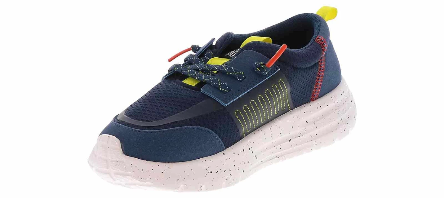 HEYDUDE Sirocco Play Sport Stripe Youth Boys’ (11-7) Athletic Shoe 5 HEYDUDE Sirocco Play Sport Stripe Youth Boys’ (11-7) Athletic Shoe - Image 5