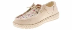 HEYDUDE Wendy Funk Crafted Tweed Women’s Casual Shoe 10 HEYDUDE Wendy Funk Crafted Tweed Women’s Casual Shoe -Shoe Sensation Shop heydude 44239 105 wendyfunkcraftedtweed beige05