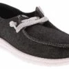 HEYDUDE Wendy Funk Friendship Lace Youth Girls’ (11-5) Casual Shoe -Shoe Sensation Shop heydude 44616 001 wendyfunkfriendshiplace black01