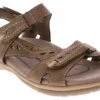 JBU Stephie Brown Women’s Comfort Sandal 12 JBU Stephie Brown Women’s Comfort Sandal -Shoe Sensation Shop jbu stephie brown stephiebrownstrapsandal brown01