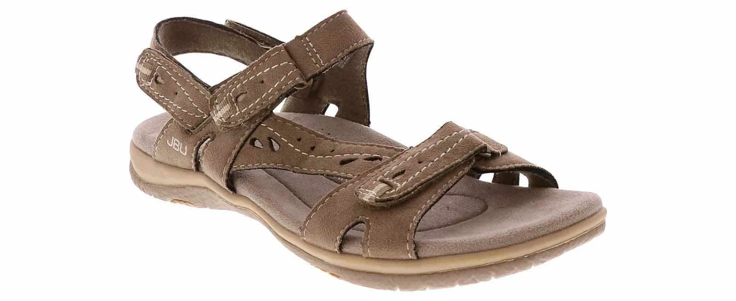 JBU Stephie Brown Women’s Comfort Sandal 1 JBU Stephie Brown Women’s Comfort Sandal