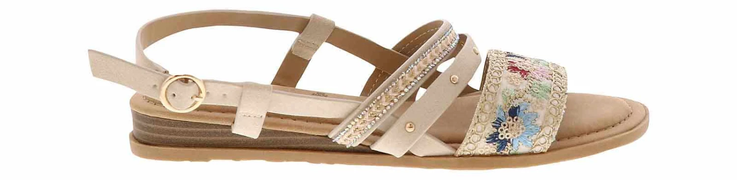 Jellypop Cordoba Bone Sling Women's Fashion Sandal 2 Jellypop Cordoba Bone Sling Women's Fashion Sandal - Image 2