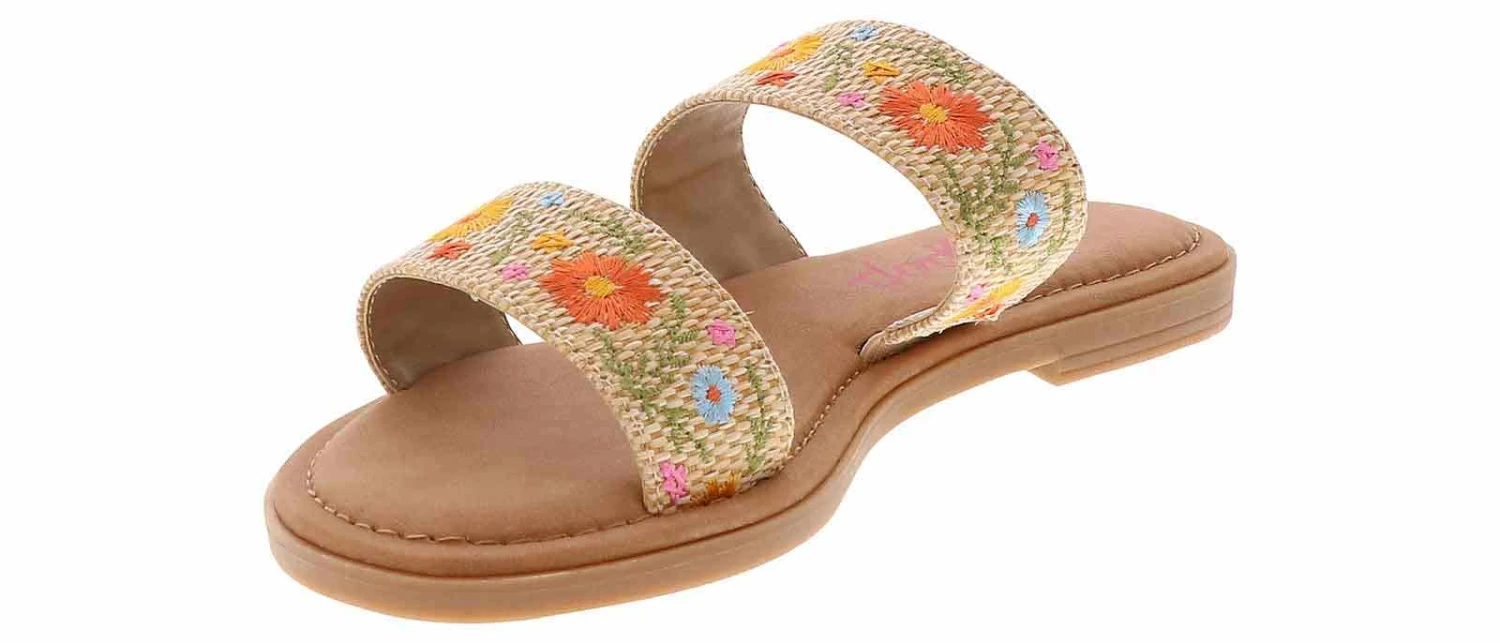 Jellypop Rily Natural Embroid Women's Fashion Sandal 5 Jellypop Rily Natural Embroid Women's Fashion Sandal - Image 5