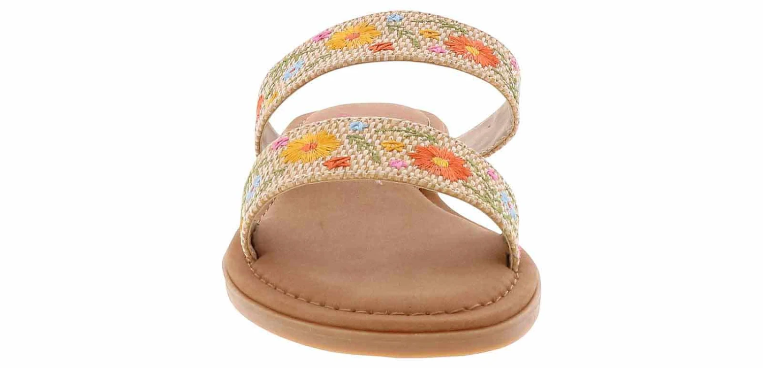 Jellypop Rily Natural Embroid Women's Fashion Sandal 6 Jellypop Rily Natural Embroid Women's Fashion Sandal - Image 6