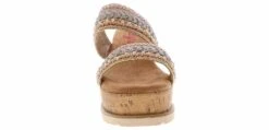 Jellypop Sarita Women's Wedge Sandal 11 Jellypop Sarita Women's Wedge Sandal -Shoe Sensation Shop jellypop sarita gold mti sarita2bandwedgemulti multi06