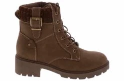 Jellypop Tacoma Women’s Combat Boot -Shoe Sensation Shop jellypop tacoma brown tacomabrownlaceupboot brown02