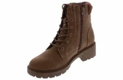 Jellypop Tacoma Women’s Combat Boot -Shoe Sensation Shop jellypop tacoma brown tacomabrownlaceupboot brown05