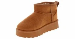 Josmo Rachel Platform Youth Girls’ (11-3) Boot -Shoe Sensation Shop josmo 95960 cog josmorachelplatformcogbt brown05