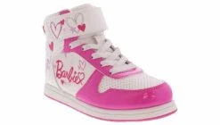 Josmo Barbie Youth Girls' (12-4) Hi-Top Sneaker