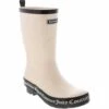 Juicy Couture Totally Women’s Rainboot 12 Juicy Couture Totally Women’s Rainboot -Shoe Sensation Shop juicy couture wj03268w jctotallycreamblkrainboot offwhite01