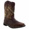 Justin Boots Justin Rugged Men’s Western Work Boot 12 Justin Boots Justin Rugged Men’s Western Work Boot -Shoe Sensation Shop justinboots se4676 rugged brown01