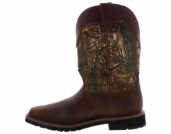 Justin Boots Justin Rugged Men’s Western Work Boot -Shoe Sensation Shop justinboots se4676 rugged brown04