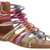Kensie Girl Rainbow Gladiator Youth Girls’ (11-4) Sandal 13 Kensie Girl Rainbow Gladiator Youth Girls’ (11-4) Sandal -Shoe Sensation Shop kensiegirl kg90948 multi kensiegirlrainbowgladiator multi01