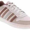 K-Swiss Court Pallisades Women's Court Sneaker -Shoe Sensation Shop kswiss 96931 122 courtpallisades pink01