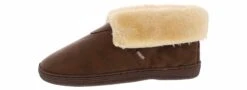 Lamo Waxed Men’s Comfort Slipper -Shoe Sensation Shop lamo am1866 brn bootiewaxedbrown brown04