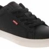 Levis Jeffrey Waxed NB Men's Casual Shoe -Shoe Sensation Shop levis 50011723 jeffreywaxednb black01