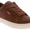 Levis Levi’s Jeffrey Tan Brown Youth Boys’ (11-3) Casual Sneaker 12 Levis Levi’s Jeffrey Tan Brown Youth Boys’ (11-3) Casual Sneaker -Shoe Sensation Shop levis 52053882 jeffreytanbrown brown01
