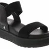 MIA Junia Strap Women's Platform Sandal 13 MIA Junia Strap Women's Platform Sandal -Shoe Sensation Shop mia junia black juniablackstrapplatform black01