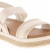 Mia Kids Deanna Youth Girls' (11-3) Platform Sandal -Shoe Sensation Shop miakids tgk706 white dennawhite white01