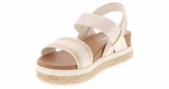 Mia Kids Deanna Youth Girls' (11-3) Platform Sandal -Shoe Sensation Shop miakids tgk706 white dennawhite white05
