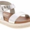 Mia Kids Lil Pyper Toddler Girls' (5-10) Platform Sandal 12 Mia Kids Lil Pyper Toddler Girls' (5-10) Platform Sandal -Shoe Sensation Shop miakids tgt342a silver lilpypersilver silver01