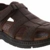 Nunn Bush Laguna Fisherman Men's Wide-Width Sandal 13 Nunn Bush Laguna Fisherman Men's Wide-Width Sandal -Shoe Sensation Shop nunnbush 85109 200w lagunafishermansandal brown01