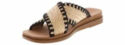 Pierre Dumas Caliso Natural Women's Wedge Sandal 10 Pierre Dumas Caliso Natural Women's Wedge Sandal -Shoe Sensation Shop pierredumas caliso natural calisonaturalcrossband natural05