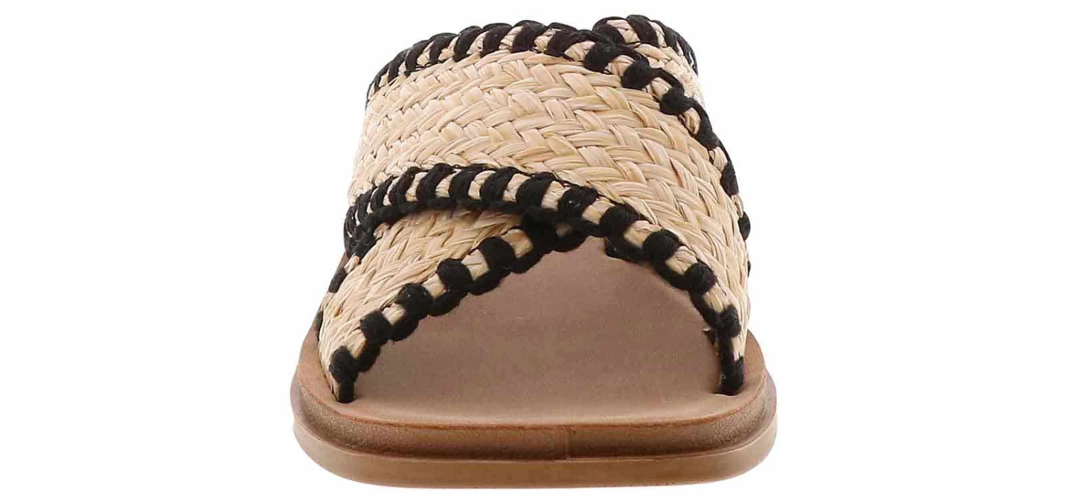 Pierre Dumas Caliso Natural Women's Wedge Sandal 6 Pierre Dumas Caliso Natural Women's Wedge Sandal - Image 6