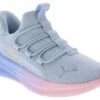 Puma One4All 2.0 Glitter Youth Girls' (11-3) Running Shoe -Shoe Sensation Shop puma 31253102 one4all2glitterps blue01