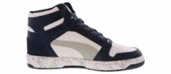 Puma Rebound Layup ATypical Men’s Hi-Top Basketball Sneaker -Shoe Sensation Shop puma 38542502 reboundlayupatypical navy02