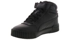 Puma Carina 2.0 Mid Women’s Athletic Sneaker -Shoe Sensation Shop puma 38585101 carina2midleatherblack black05