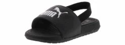 Puma Cool Cat 2.0 Toddler Boys’ (4-10) Slide Sandal -Shoe Sensation Shop puma 39090301 coolcat2 black05