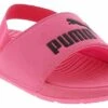 Puma Cool Cat 2.0 Backstrap Toddler Girls' (5-10) Sandal -Shoe Sensation Shop puma 39090303 coolcat2backstrapinf pink01
