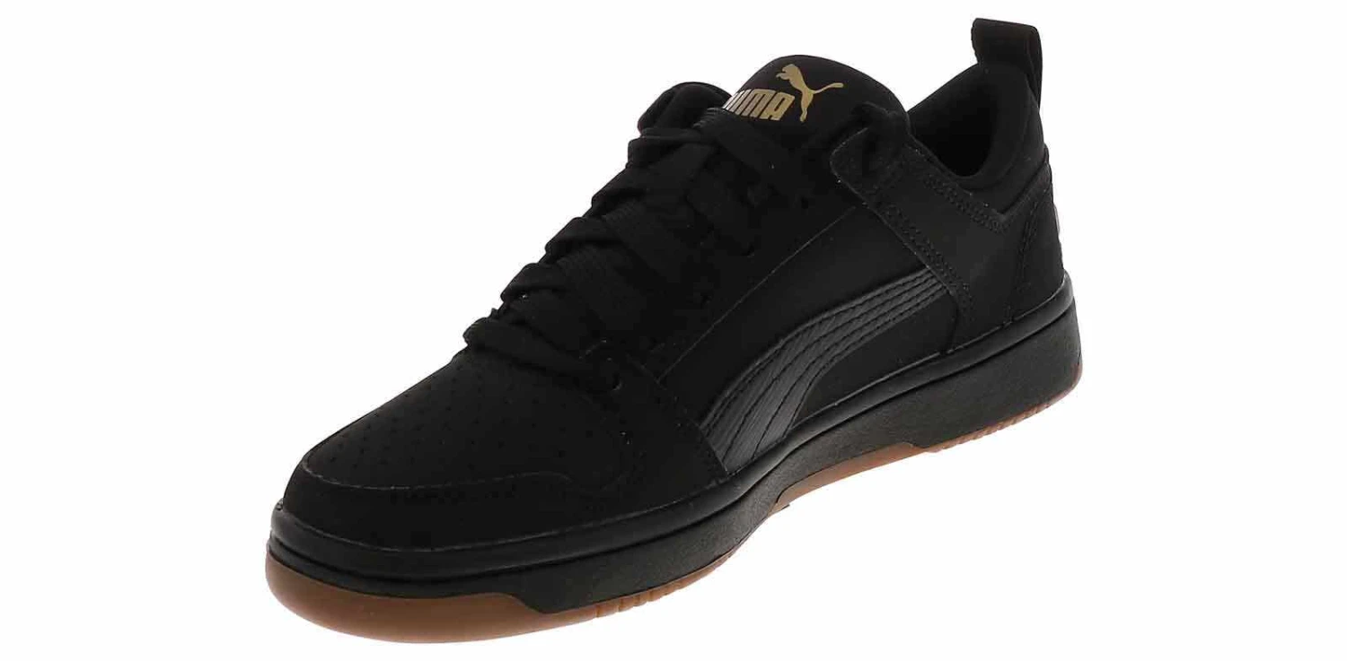 Puma Rebound Layup Nubuck Junior Boys' (4-7) Court Sneaker 5 Puma Rebound Layup Nubuck Junior Boys' (4-7) Court Sneaker - Image 5