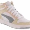 Puma Rebound Layup Women’s Hi-Top Sneaker -Shoe Sensation Shop puma 39489159 reboundlayupsl white01