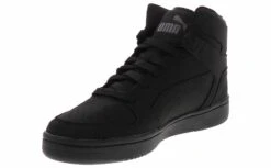 Puma Rebound Layup Men’s Wide-Width Athletic Sneaker 10 Puma Rebound Layup Men’s Wide-Width Athletic Sneaker -Shoe Sensation Shop puma 39890701 reboundlayupnubuckwide black05