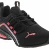Puma Axelion Sunset Fade Youth Girls' (11-3) Running Shoe -Shoe Sensation Shop puma 39919701 axelionsunsetfadeps black01