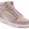 Puma Rebound Layup Stone Women's Hi-Top Sneaker 12 Puma Rebound Layup Stone Women's Hi-Top Sneaker -Shoe Sensation Shop puma 40187401 reboundlayupstone purple01