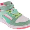 Puma Rebound Layup Squishmallow Youth Girls’ (11-3) Hi-Top Sneaker -Shoe Sensation Shop puma 40511101 reboundlayupsquishmallowps green01