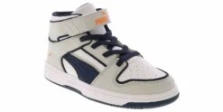 Puma Rebound Layup Outlined Youth Boys' (11-3) Hi-Top Sneaker