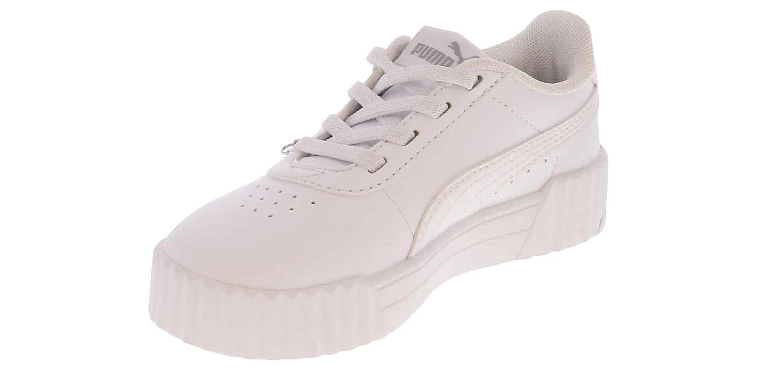 Puma Carina 3.0 Bling Junior Girls’ (4-7) Court Sneaker 5 Puma Carina 3.0 Bling Junior Girls’ (4-7) Court Sneaker - Image 5