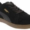 Puma Iconic Gum Low Men’s Composite Toe Work Shoe -Shoe Sensation Shop puma 640325 iconicehblkgumlow black01