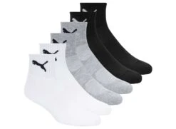 Puma 6PK Men’s Quarter Socks