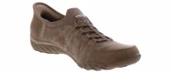 Skechers Slip-Is Breathe Easy Women’s Athletic Shoe -Shoe Sensation Shop skechers 100615 dktp slipinbreatheeasy taupe05