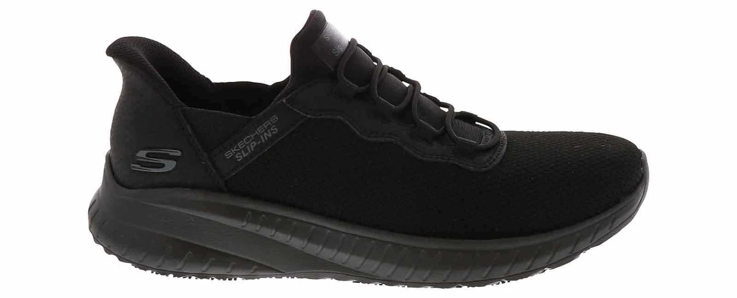 Skechers Slip-Ins Bobs Sport Squad Choas Women's Wide-Width Slip Resistant Work Shoe 2 Skechers Slip-Ins Bobs Sport Squad Choas Women's Wide-Width Slip Resistant Work Shoe - Image 2