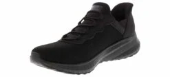 Skechers Slip-Ins Bobs Sport Squad Choas Women's Wide-Width Slip Resistant Work Shoe 10 Skechers Slip-Ins Bobs Sport Squad Choas Women's Wide-Width Slip Resistant Work Shoe -Shoe Sensation Shop skechers 108194w blk bobssportsquadchaosslipin black05