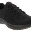 Skechers Virtue Women’s Slip Resistant Work Shoe 12 Skechers Virtue Women’s Slip Resistant Work Shoe -Shoe Sensation Shop skechers 108216 blk virtuesr black01
