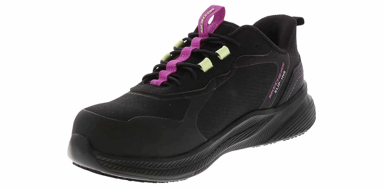 Skechers Slip-Ins Carbix Women's Carbon Nano Toe Work Shoe 5 Skechers Slip-Ins Carbix Women's Carbon Nano Toe Work Shoe - Image 5